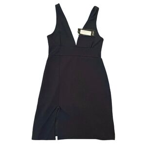 Nasty Gal NWT Black Sleeveless Mini Bodycon Dress Size 6 Medium